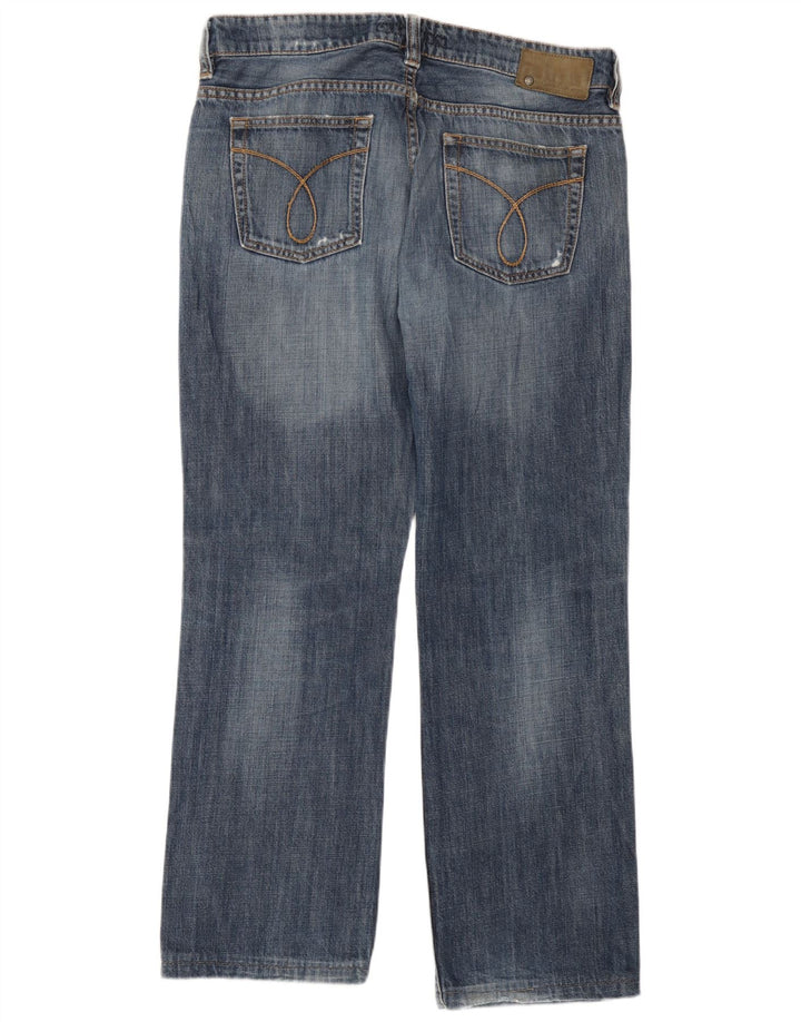Ανδρικό τζιν Calvin Klein Distressed Straight W34 L28 Blue