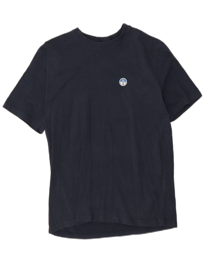 Ανδρικό T-Shirt North Sails Top Small Navy Blue από βαμβάκι