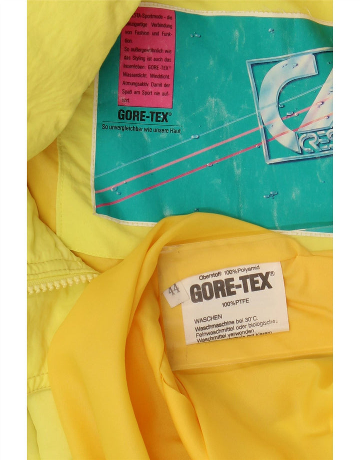 CRESTA Γυναικείο Gore-Tex μπουφάν υπερμεγέθους Utility EU 44 XL Yellow Polyamide