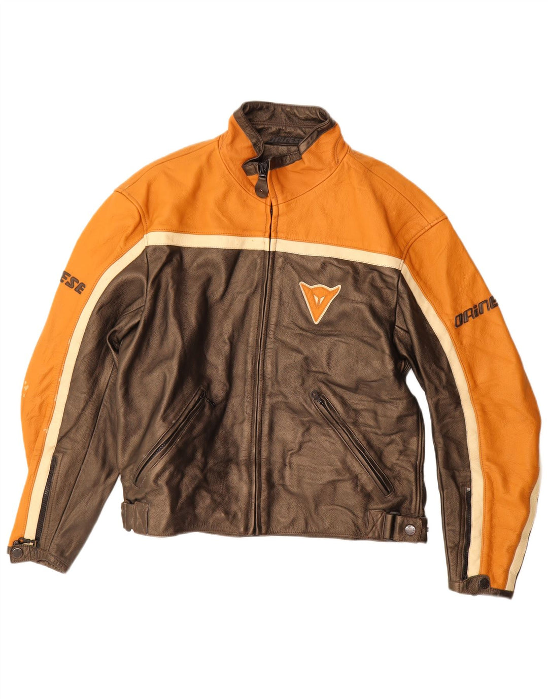 Ανδρικό μπουφάν Dainese Graphic Racer IT 56 XL Brown Colourblock