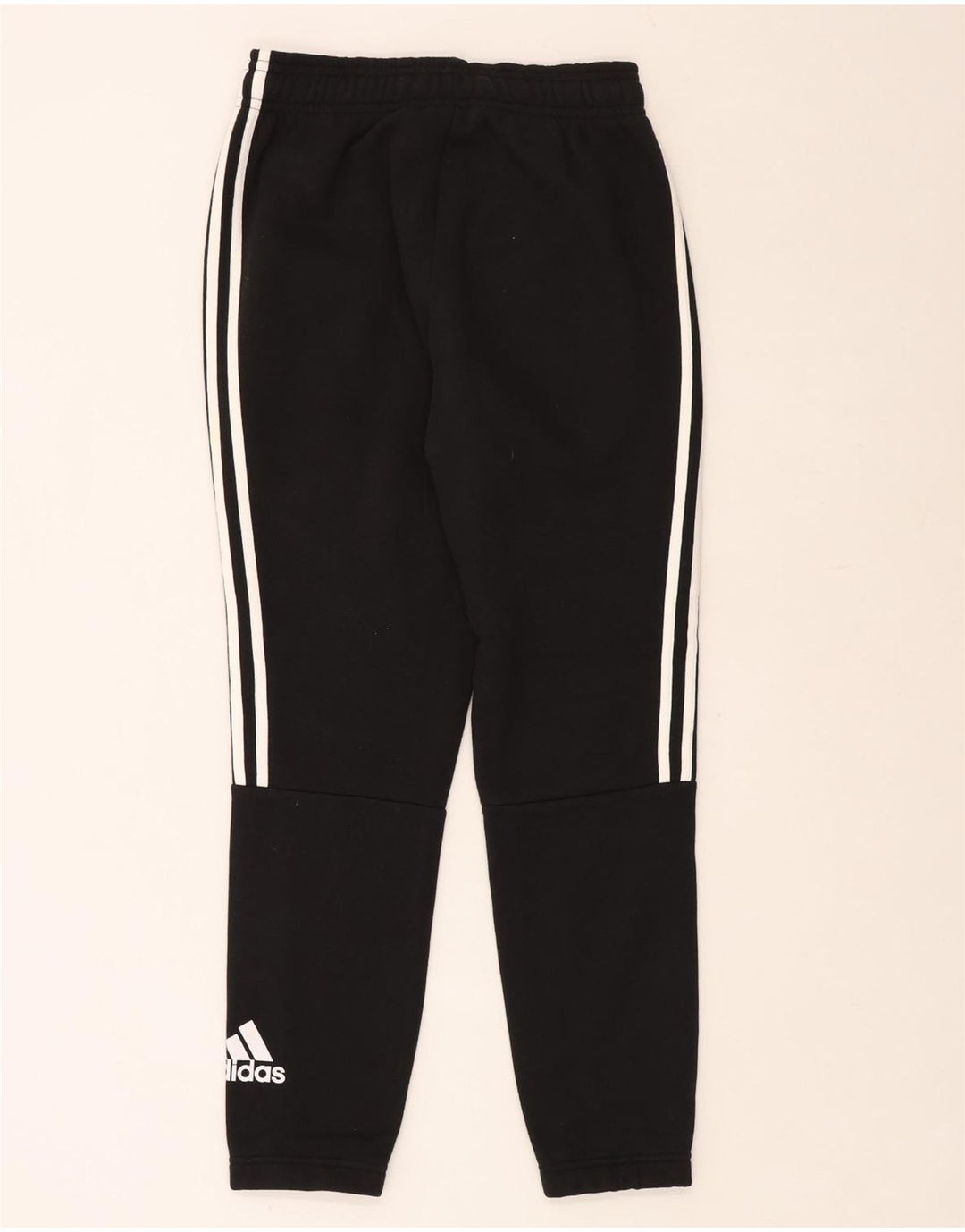 Ανδρική φόρμα ADIDAS Παντελόνι Joggers Μικρό μαύρο βαμβακερό