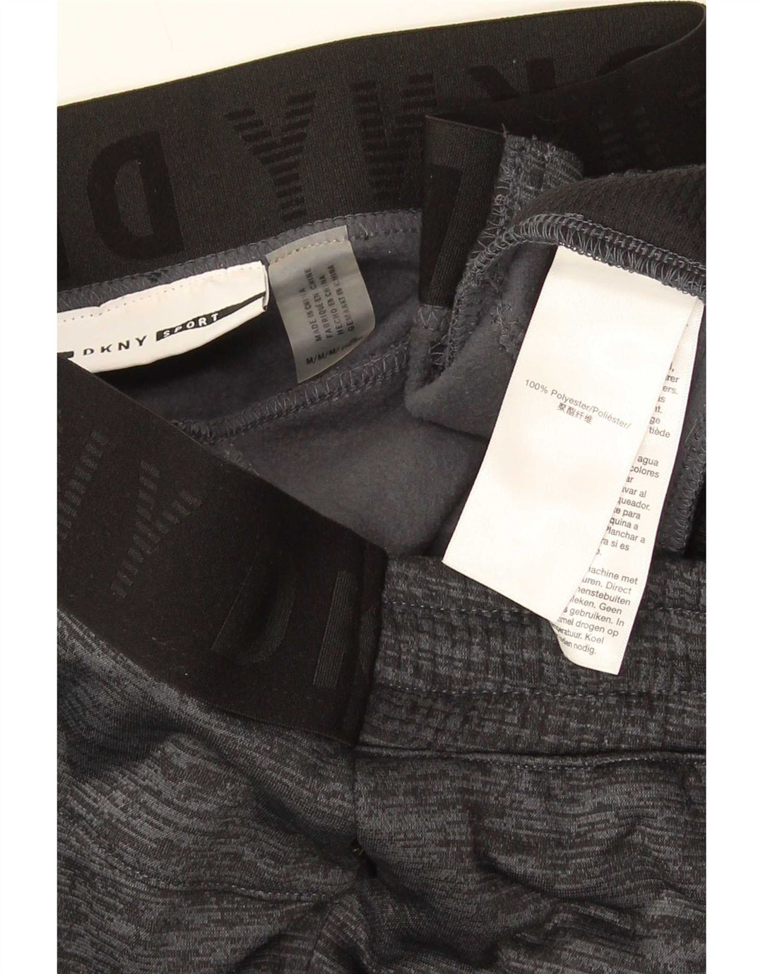 Ανδρική φόρμα Dkny Παντελόνι Joggers Βαμβακερό μεσαίο γκρι