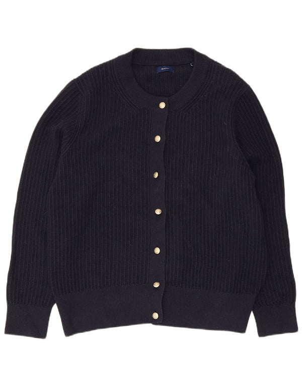 Γυναικείο πουλόβερ Gant Cardigan UK 18 XL Navy Blue Cotton