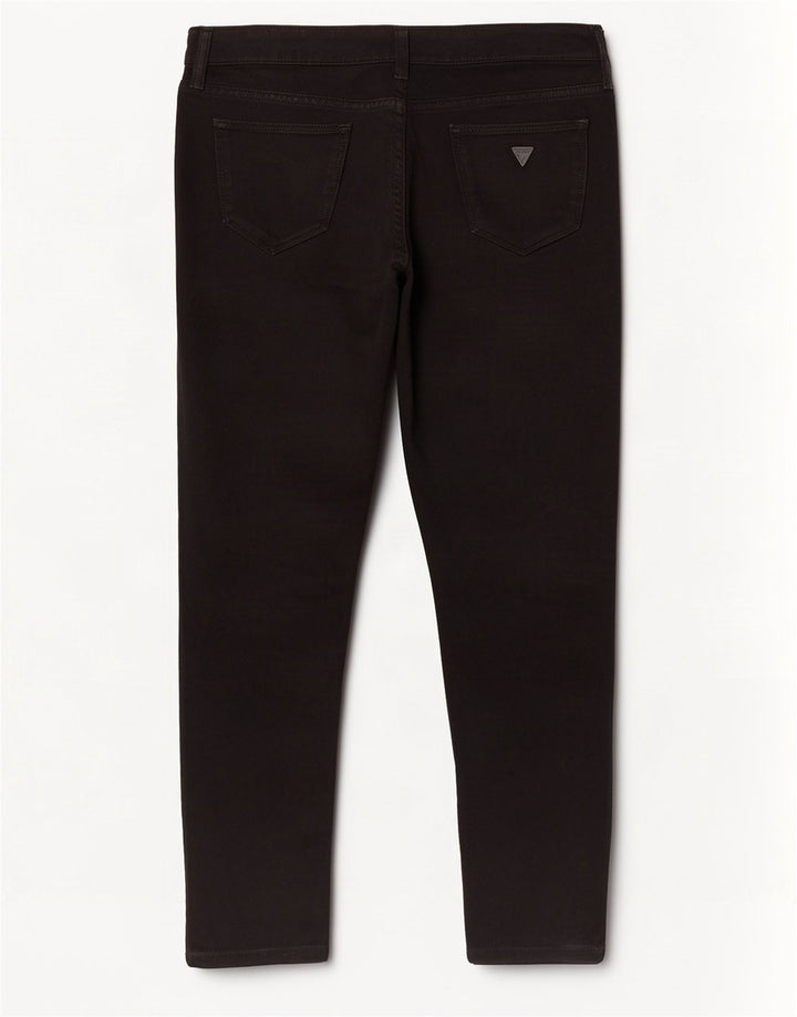 Guess Γυναικείο Super Low Skinny Jeans W24 L27 Μαύρο