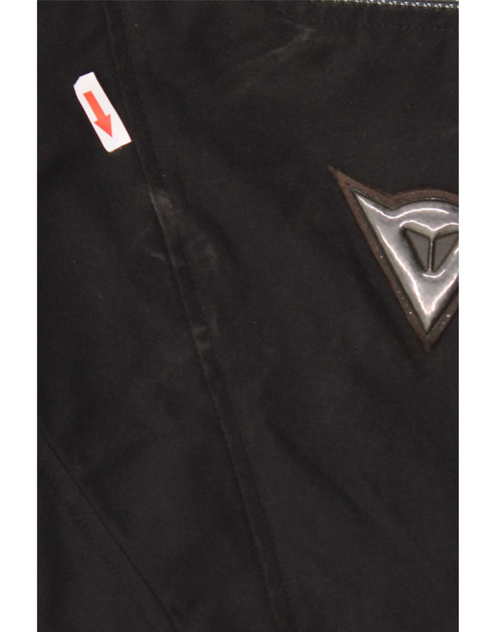 Ανδρικό μπουφάν Dainese Racer IT 54 μεγάλο μαύρο βαμβακερό