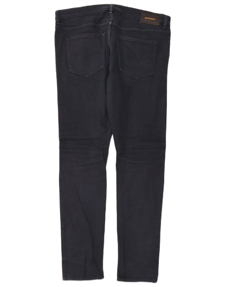 Diesel Ανδρικό D-Luster Slim Jeans W34 L34 Navy Blue Cotton
