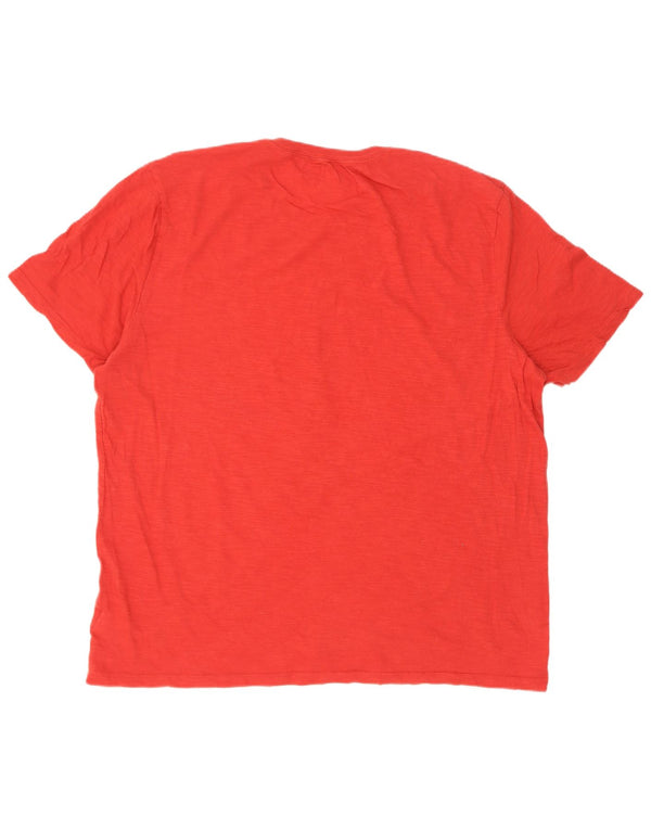 Ανδρικό γραφικό T-Shirt Gap Top XL Κόκκινο βαμβακερό