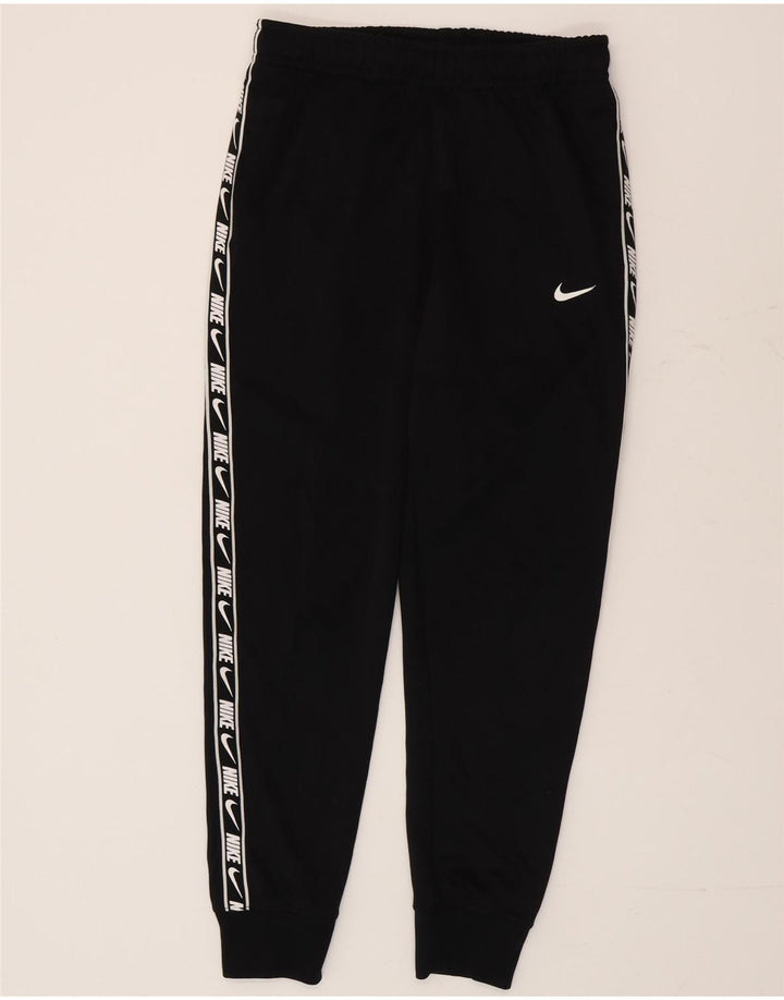 Ανδρική φόρμα Nike γραφική φόρμα Dri Fit Joggers Μικρό μαύρο πολυεστέρα