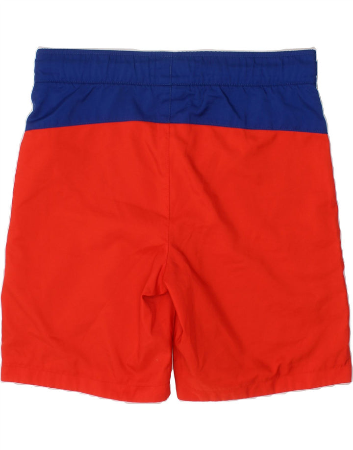 NIKE Boys Graphic Sport Shorts 13-14 Years Red Colourblock Polyester Vintage Nike and Second-Hand Nike from Messina Hembry 