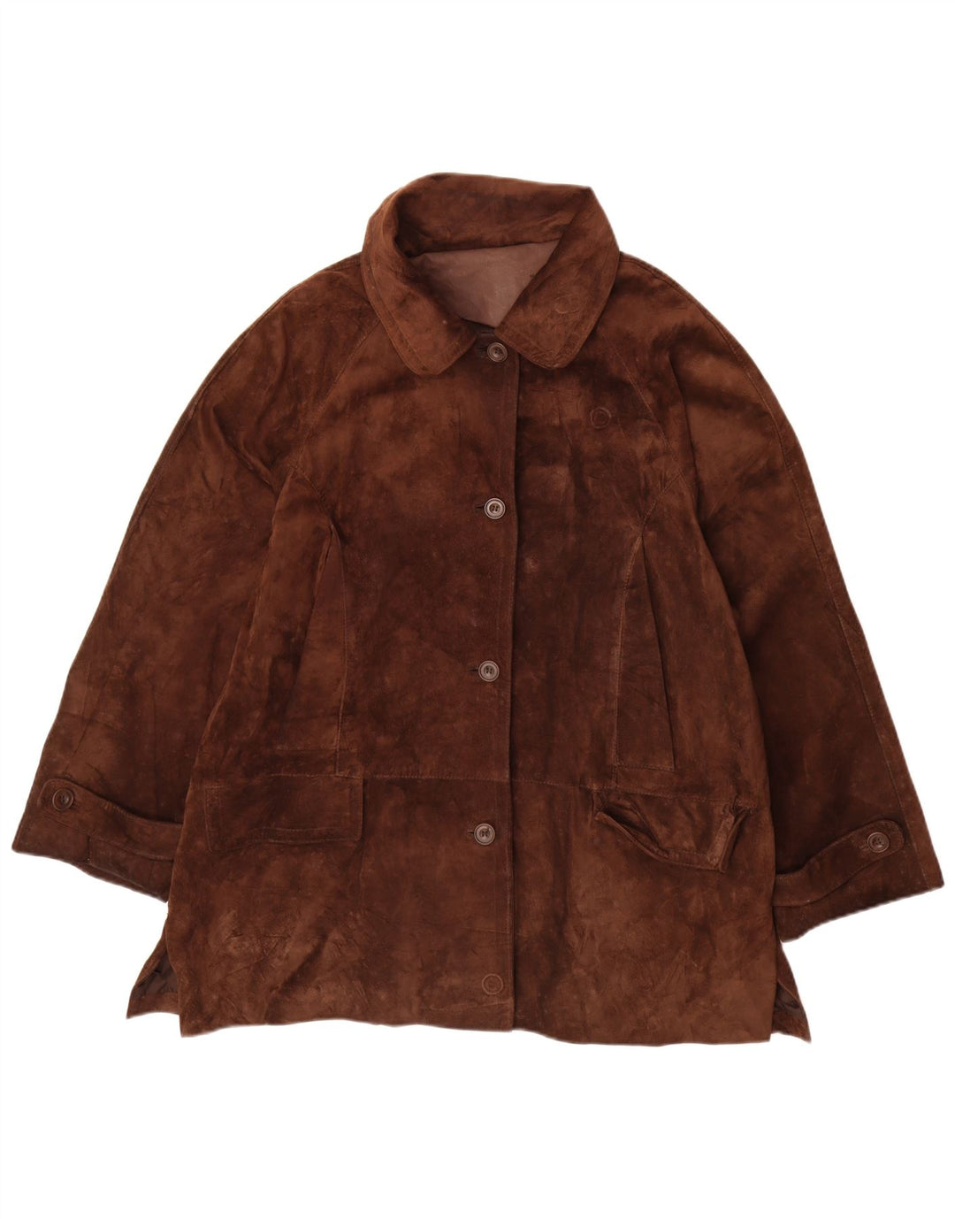 Conbipel Γυναικείο Suede Jacket IT 46 Large Brown Δερμάτινο