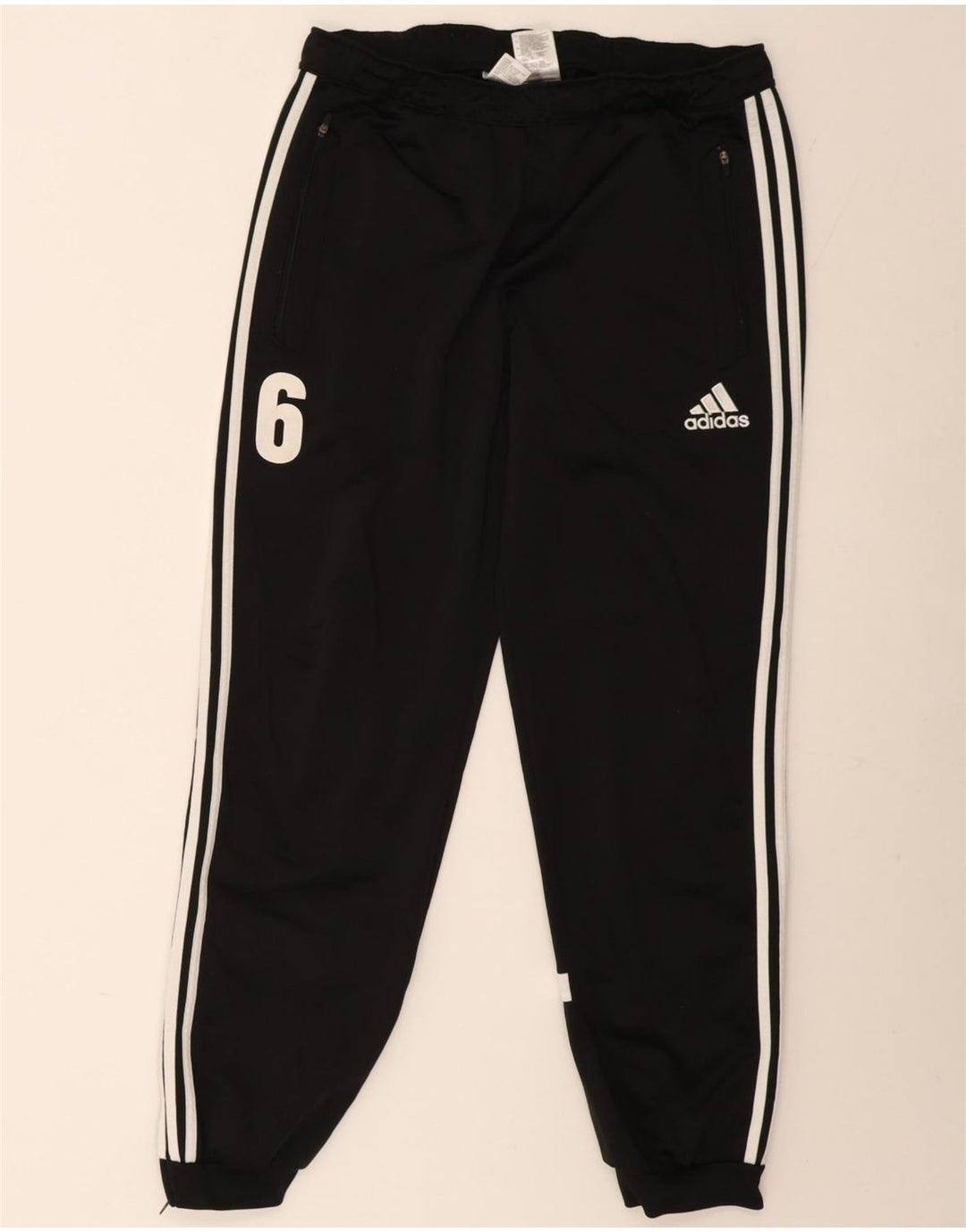 Ανδρική φόρμα Adidas Παντελόνι Joggers Μεγάλο Μαύρο Πολυεστέρα