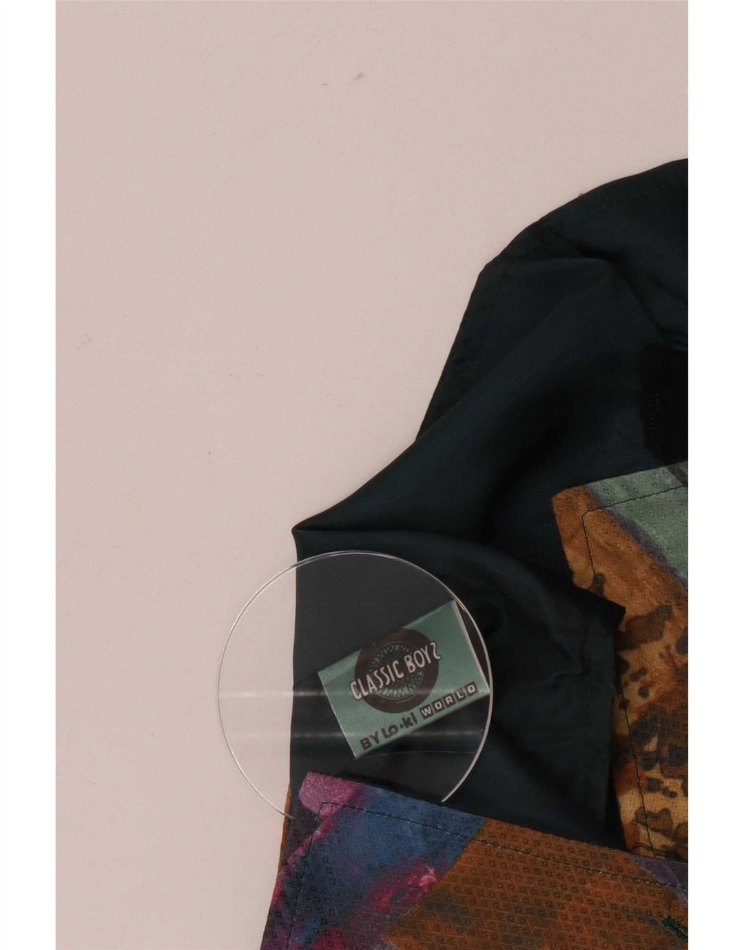 Vintage Boys Abstract Pattern Γιλέκο 12-13 ετών Πολύχρωμο Ρετρό