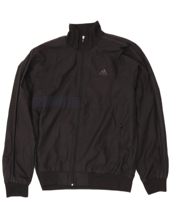 Ανδρική φόρμα ADIDAS Top Jacket UK 42/44 μεγάλο μαύρο πολυεστέρα