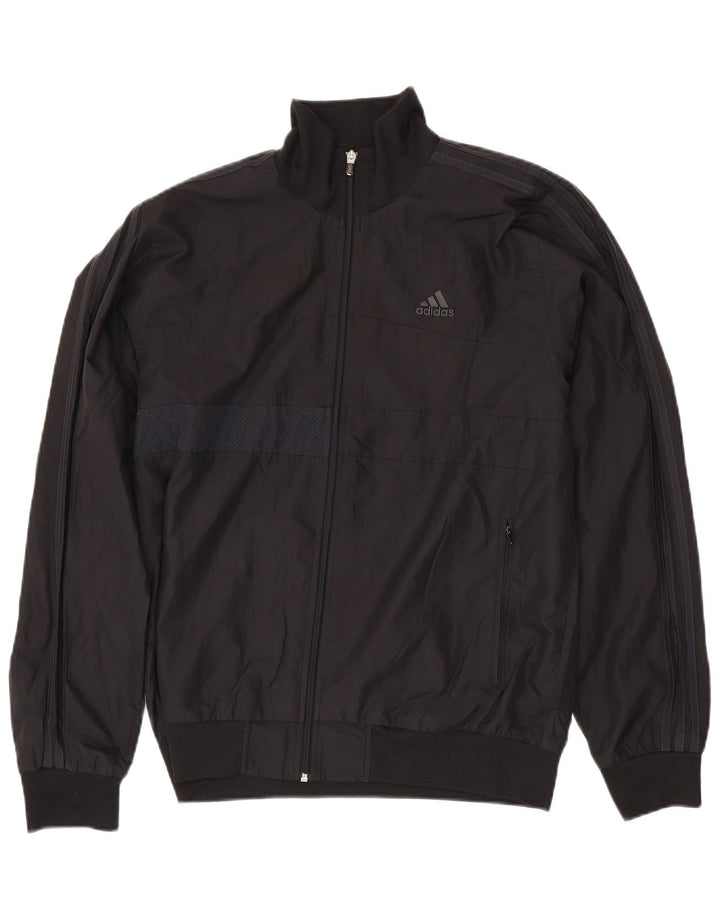 Ανδρική φόρμα ADIDAS Top Jacket UK 42/44 μεγάλο μαύρο πολυεστέρα
