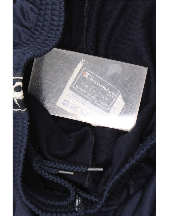 Ανδρική αθλητική φόρμα Champion Graphic Παντελόνι Μεγάλο Navy Blue Polyester