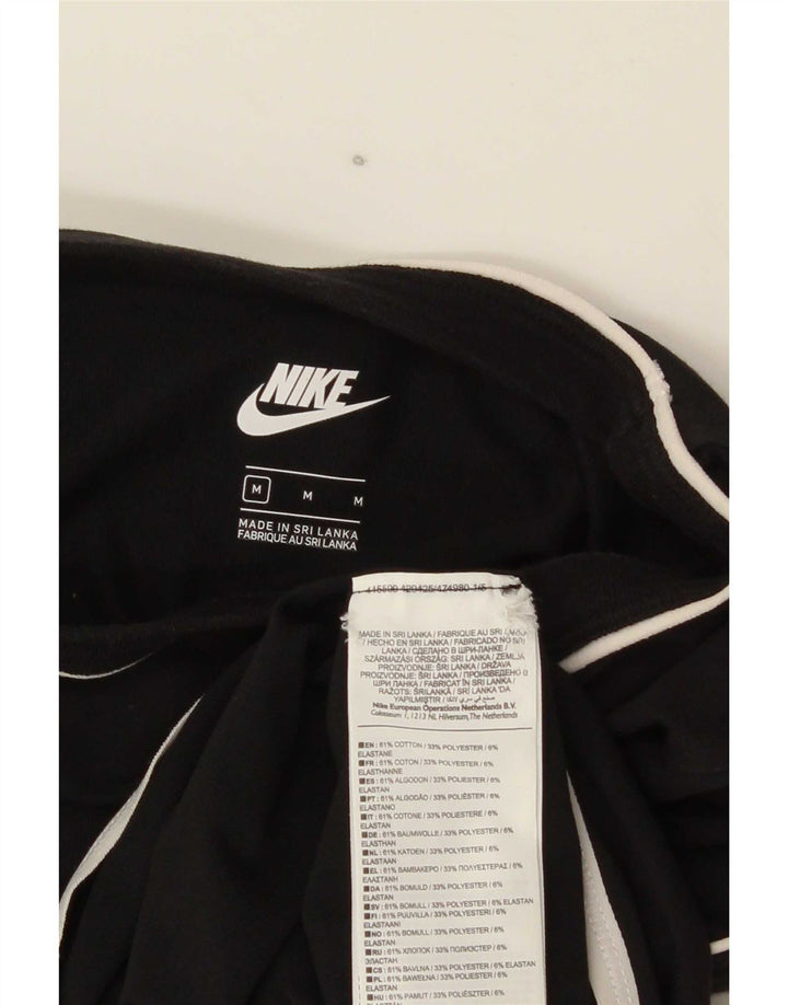 Γυναικείο γραφικό κορμάκι Nike UK 12 μεσαίο μαύρο βαμβακερό