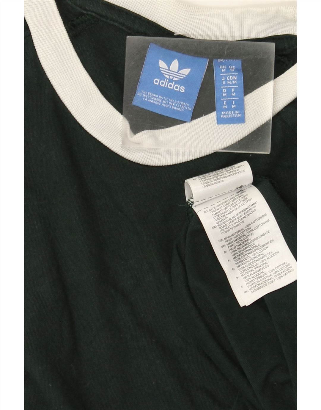 Ανδρικό γραφικό T-Shirt Adidas Top Μεσαίο πράσινο βαμβακερό