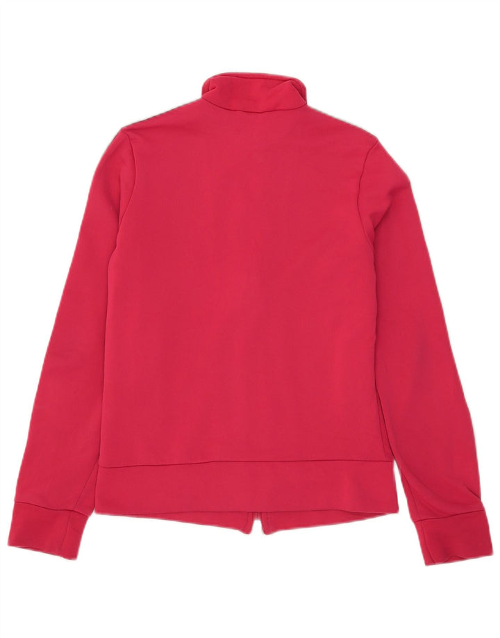 adidas Γυναικεία Φόρμα Top Jacket UK 12 Medium Pink Polyester