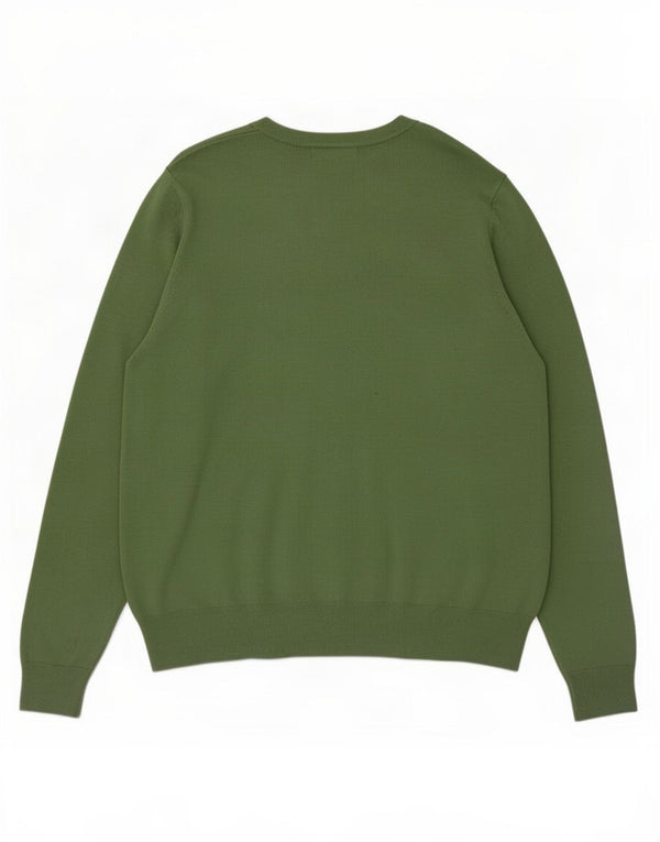 Marks & Spencer Γυναικεία ζακέτα πουλόβερ UK 18 XL Πράσινη βισκόζη