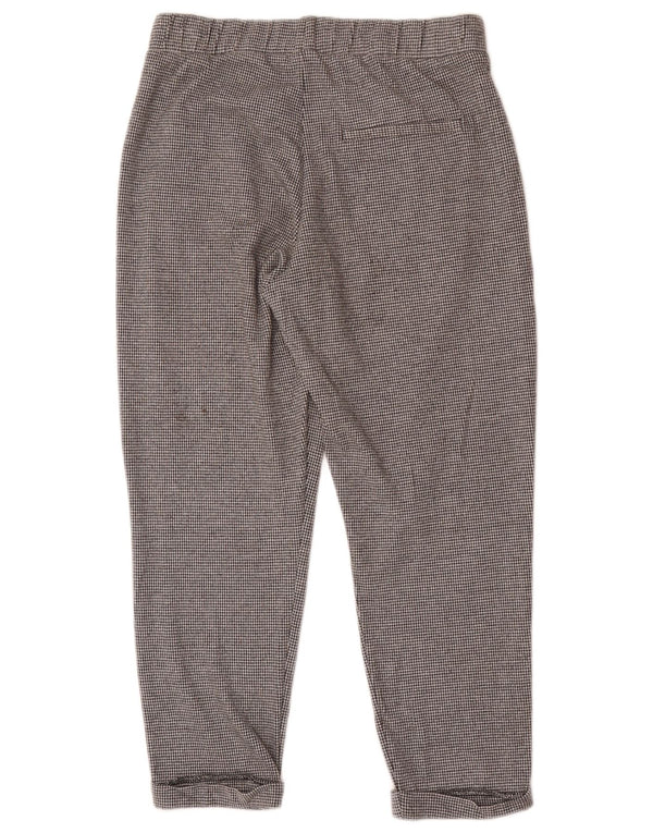 Marks & Spencer Γυναικείο Cropped Παντελόνι UK 12 Medium W28 L24 Grey