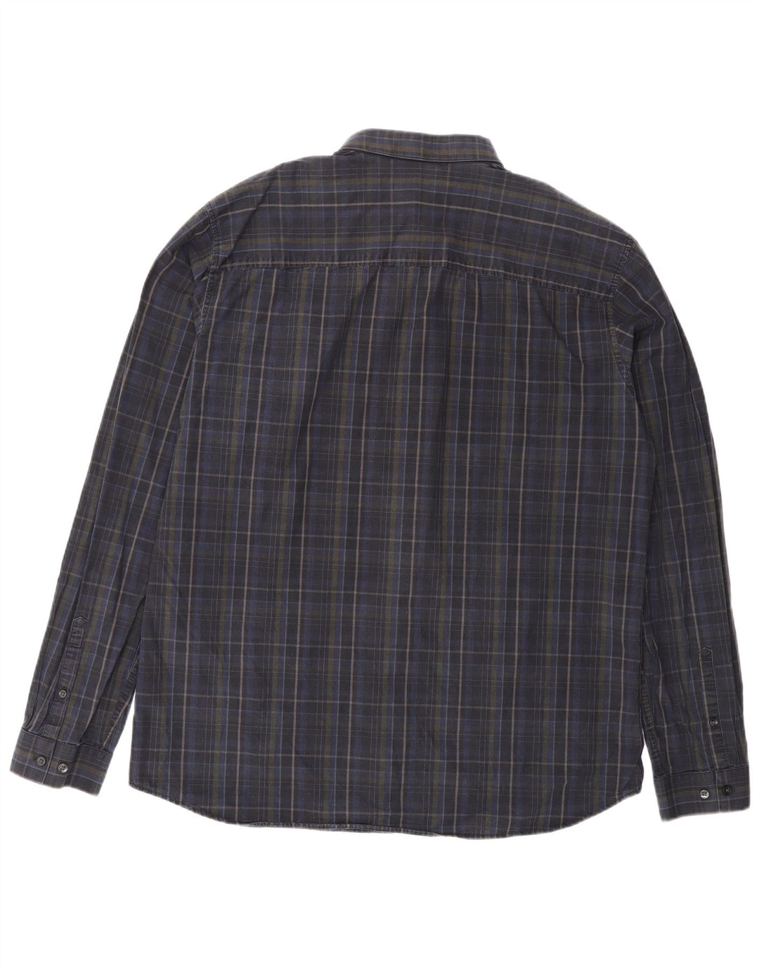 Jack & Jones Ανδρικό πουκάμισο XL Navy Blue Check Cotton