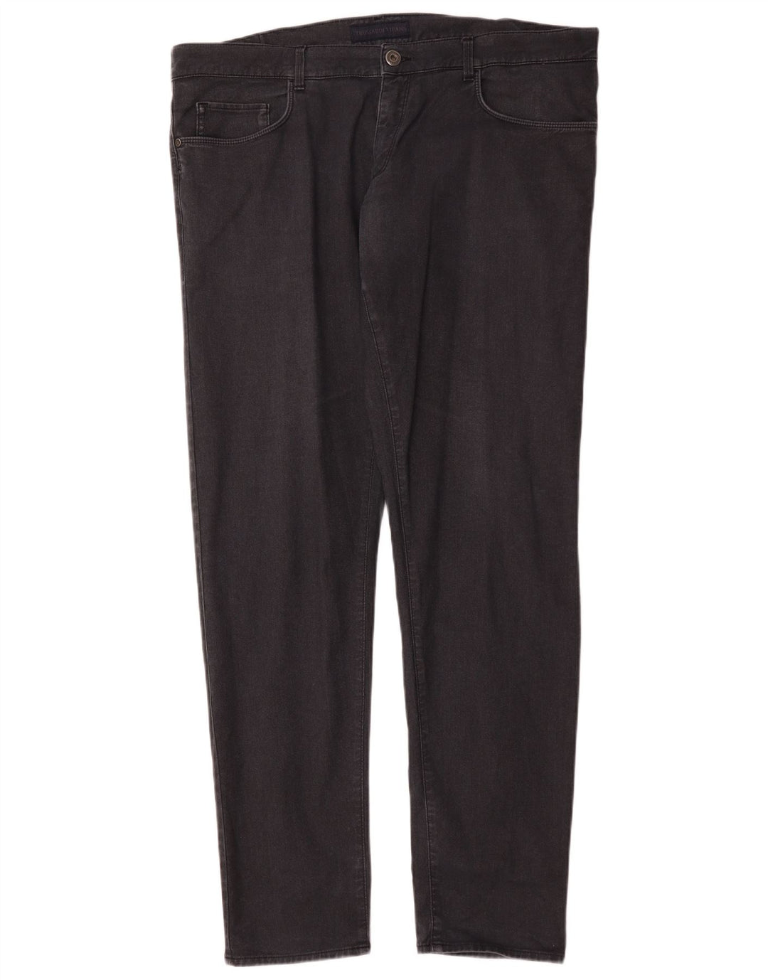 Trussardi Ανδρικό Slim Jeans W42 L35 Μαύρο βαμβακερό