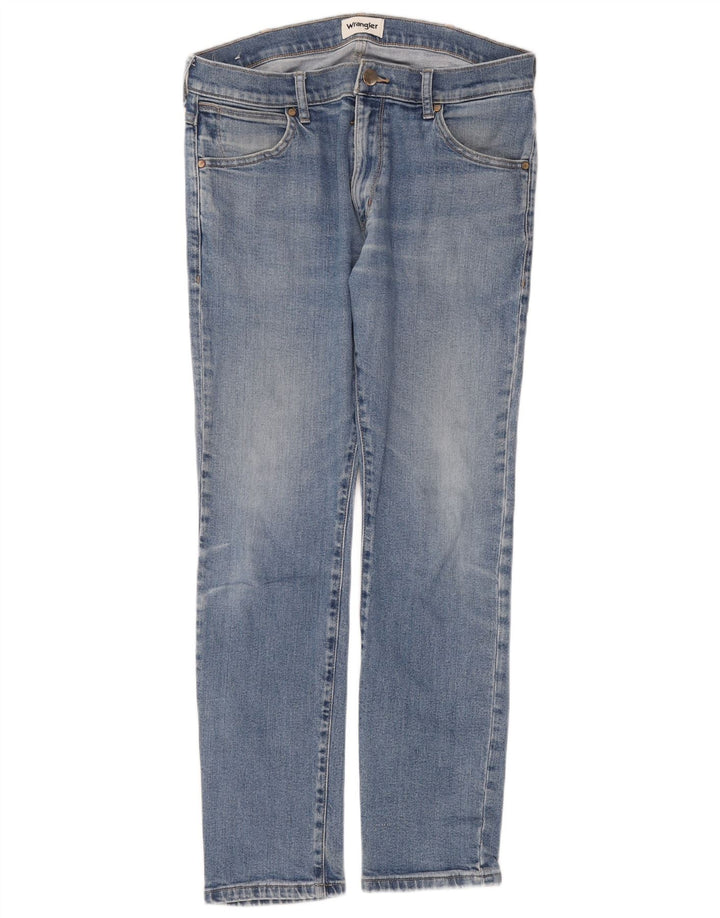 Ανδρικό τζιν Wrangler Larston Slim W32 L32 Μπλε βαμβακερό