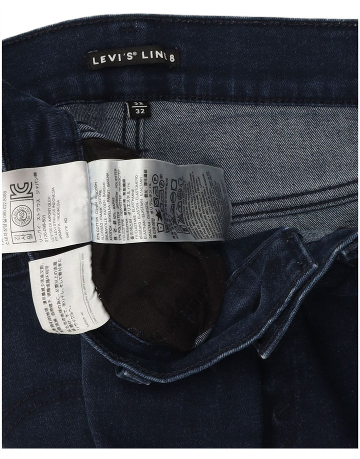 Γυναικείο Slim Jeans Levi's W32 L26 Navy Blue Cotton