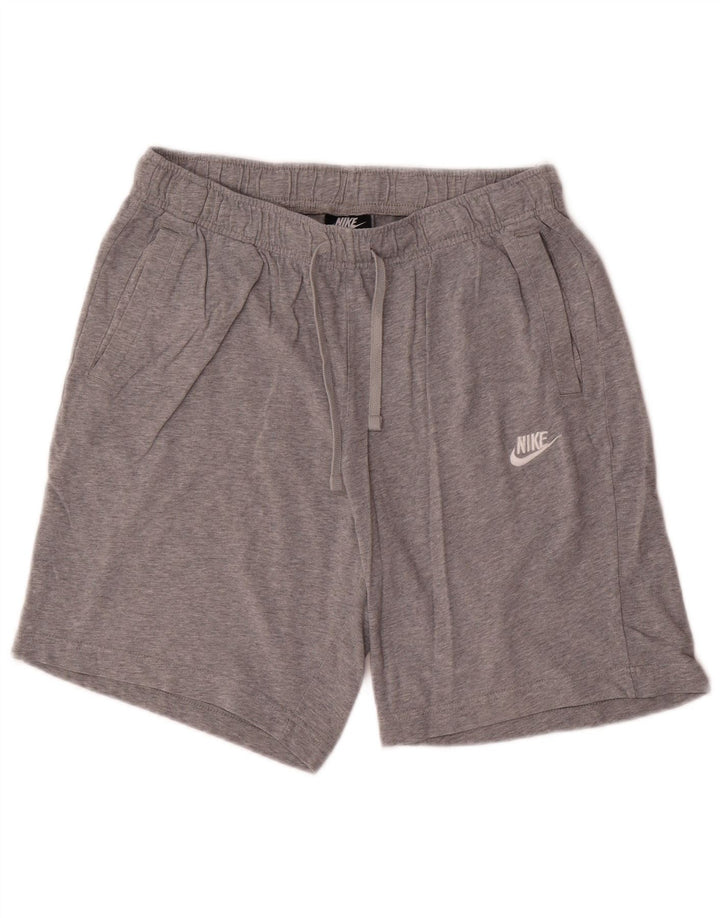 Ανδρικό αθλητικό σορτς Nike, μεσαίο γκρι βαμβακερό