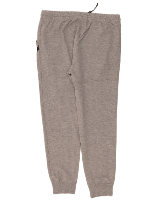 Champion Mens Tracksuit Trousers Joggers Large Grey Colourblock