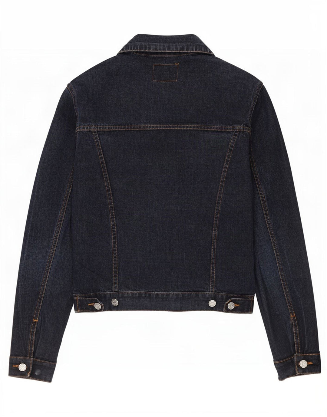 Onyx Γυναικείο Τζιν Μπουφάν UK 10 Small Navy Blue