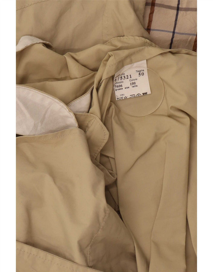Aquascutum Ανδρική καμπαρντίνα IT 50 Large Beige Polyamide