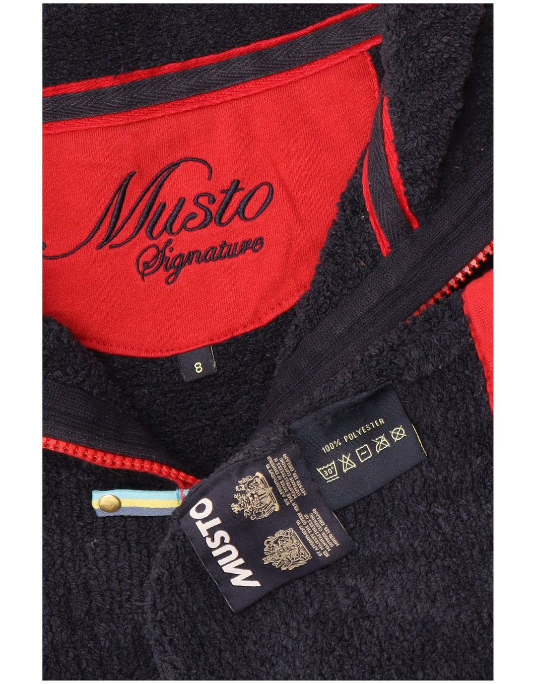 Musto Γυναικείο φερμουάρ Fleece Jumper UK 8 Small Navy Blue Polyester