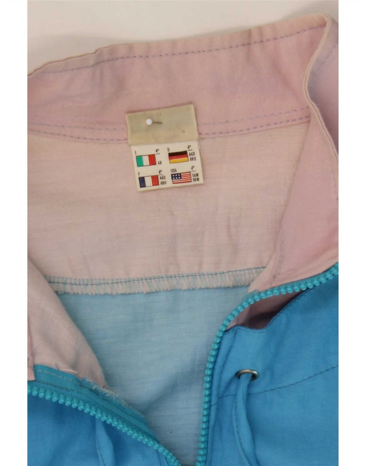 Ellesse γυναικεία αθλητική φόρμα Top Jacket IT 48 XL Blue Colourblock Polyamide