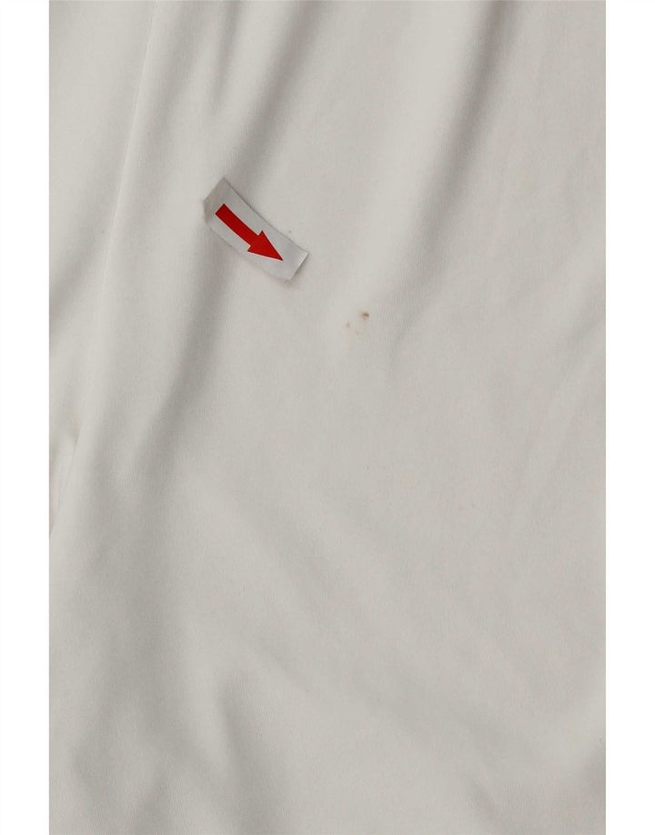 Ανδρικό σορτς Adidas Aeroready Αθλητικό μεγάλο λευκό πολυεστέρα