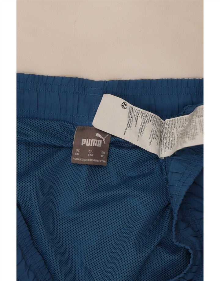 Ανδρικό σορτς κολύμβησης Puma 2XL μπλε πολυεστέρα