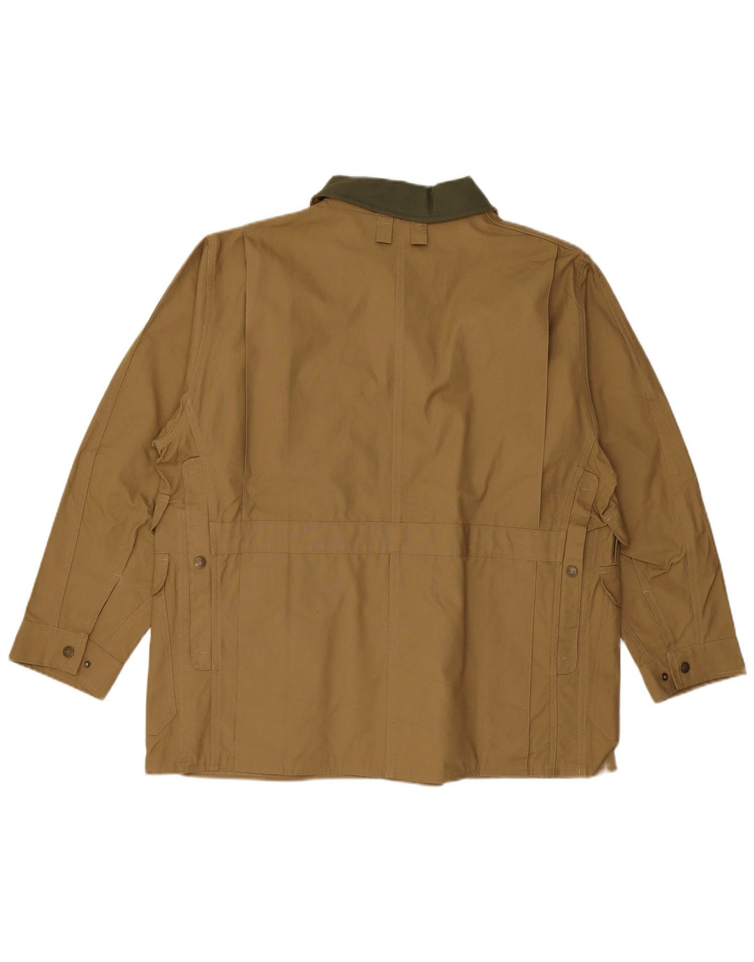 Vintage Ανδρικό Βοηθητικό Μπουφάν IT 54 2XL Χακί Βαμβακερό