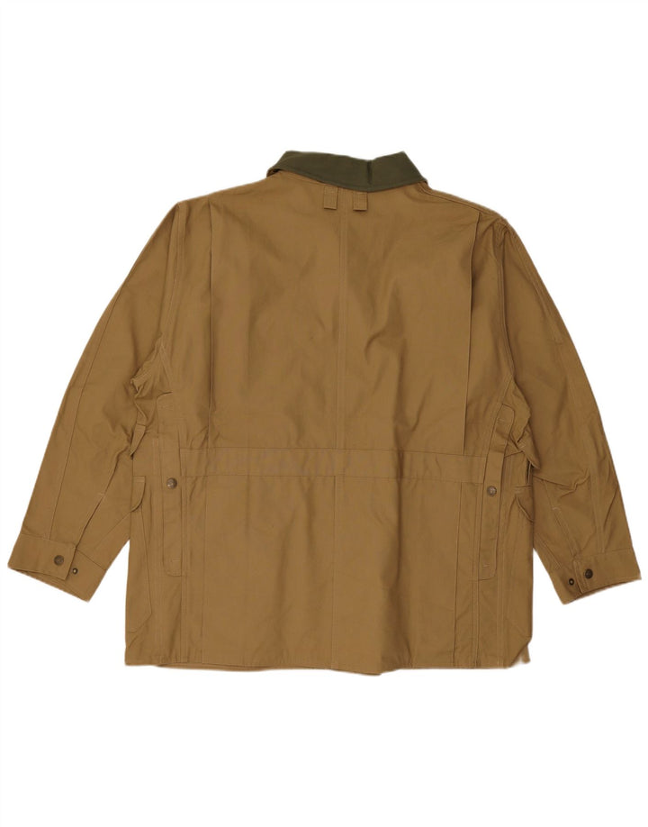 Vintage Ανδρικό Βοηθητικό Μπουφάν IT 54 2XL Χακί Βαμβακερό