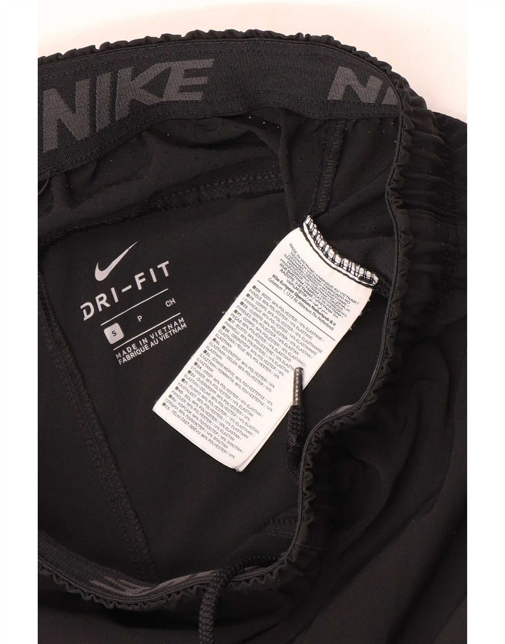 Γραφικό αθλητικό σορτς Nike ανδρικό Dri Fit, μικρό μαύρο πολυεστέρα