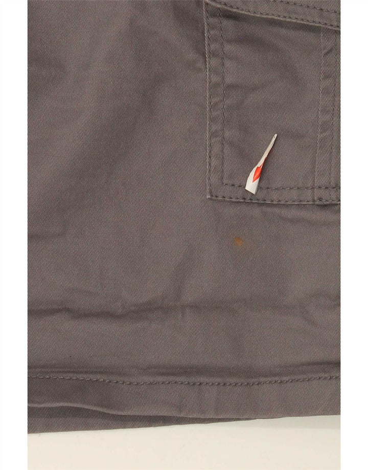 Γυναικείο σορτς Cargo Πάγκος UK 12 Medium W30 Γκρι βαμβακερό