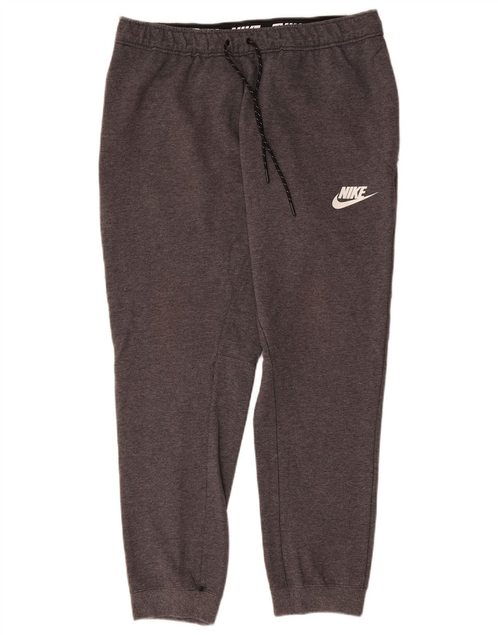 Ανδρική φόρμα Nike Παντελόνι Joggers μεγάλο γκρι βαμβακερό