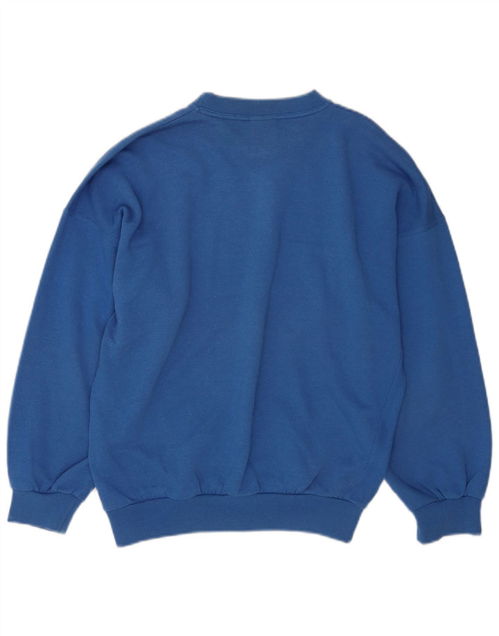 Φούτερ Puma Boys Jumper 13-14 ετών Μπλε βαμβακερό