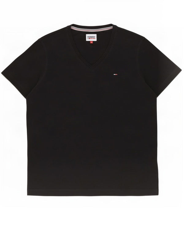 Ανδρικό T-Shirt Tommy Hilfiger Top XL Μαύρο βαμβακερό