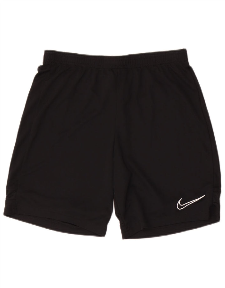 Ανδρικό αθλητικό σορτς Nike Dri Fit, μικρό μαύρο πολυεστέρα