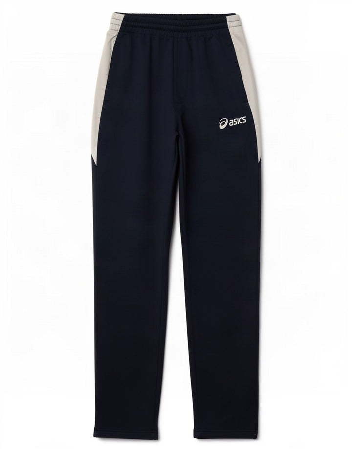 Παντελόνι ανδρικής φόρμας Asics Μικρό μπλε Navy Colorblock Πολυεστέρας