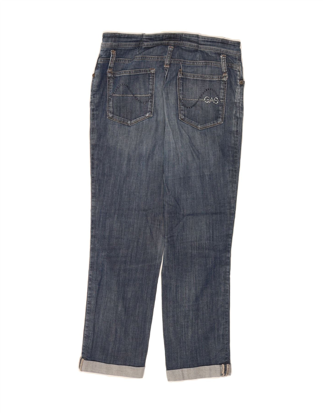 CERRUTI Womens Cropped Jeans W28 L23 Navy Blue Vintage Cerruti and Second-Hand Cerruti from Messina Hembry 