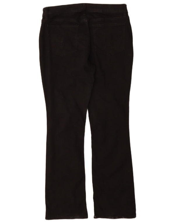 Lee Γυναικείο ψηλόμεσο τζιν μποτάκι US 16 2XL W36 L32 μαύρο βαμβακερό