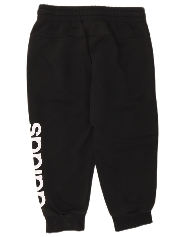 Παντελόνι αθλητικής φόρμας Adidas Γυναικείο Capri Graphic Joggers UK 4/6 XS Μαύρο