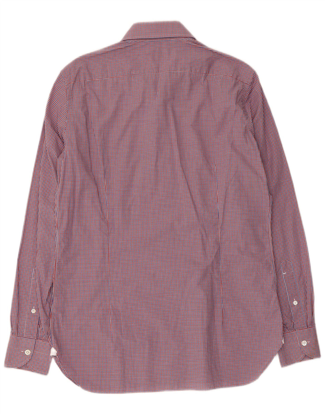 Ανδρικό πουκάμισο BORRELLI Μέγεθος 39 15 1/2 μεσαίο πολύχρωμο βαμβακερό καρό