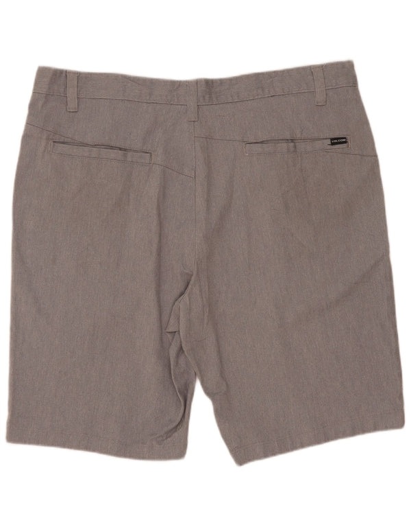Ανδρικό σορτς Chino Volcom W38 XL Γκρι βαμβακερό